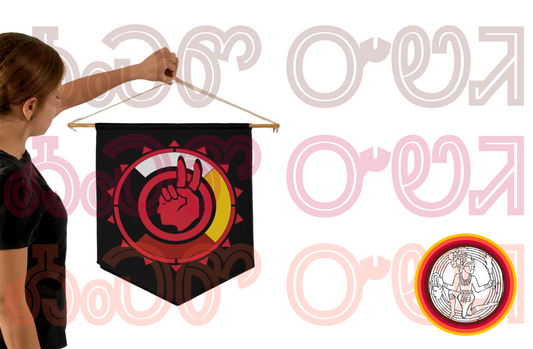 Product Story Spotlight: American Indian Movement (AIM) Wall Pennant: Bringing the Fight into a Modern Light
