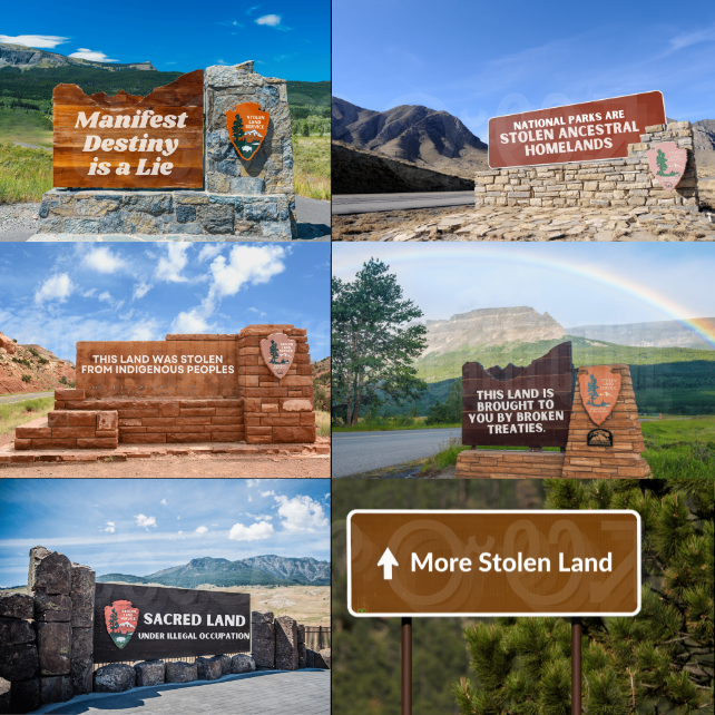 Unsettling America! - Postcards from the Stolen Land Service