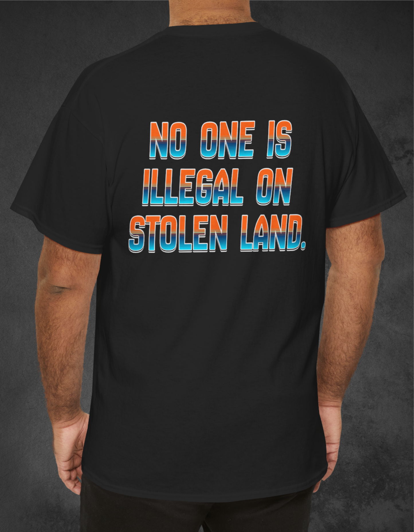 F*ck ICE - No One Is Illegal On Stolen Land - Unisex Heavy Cotton Tee