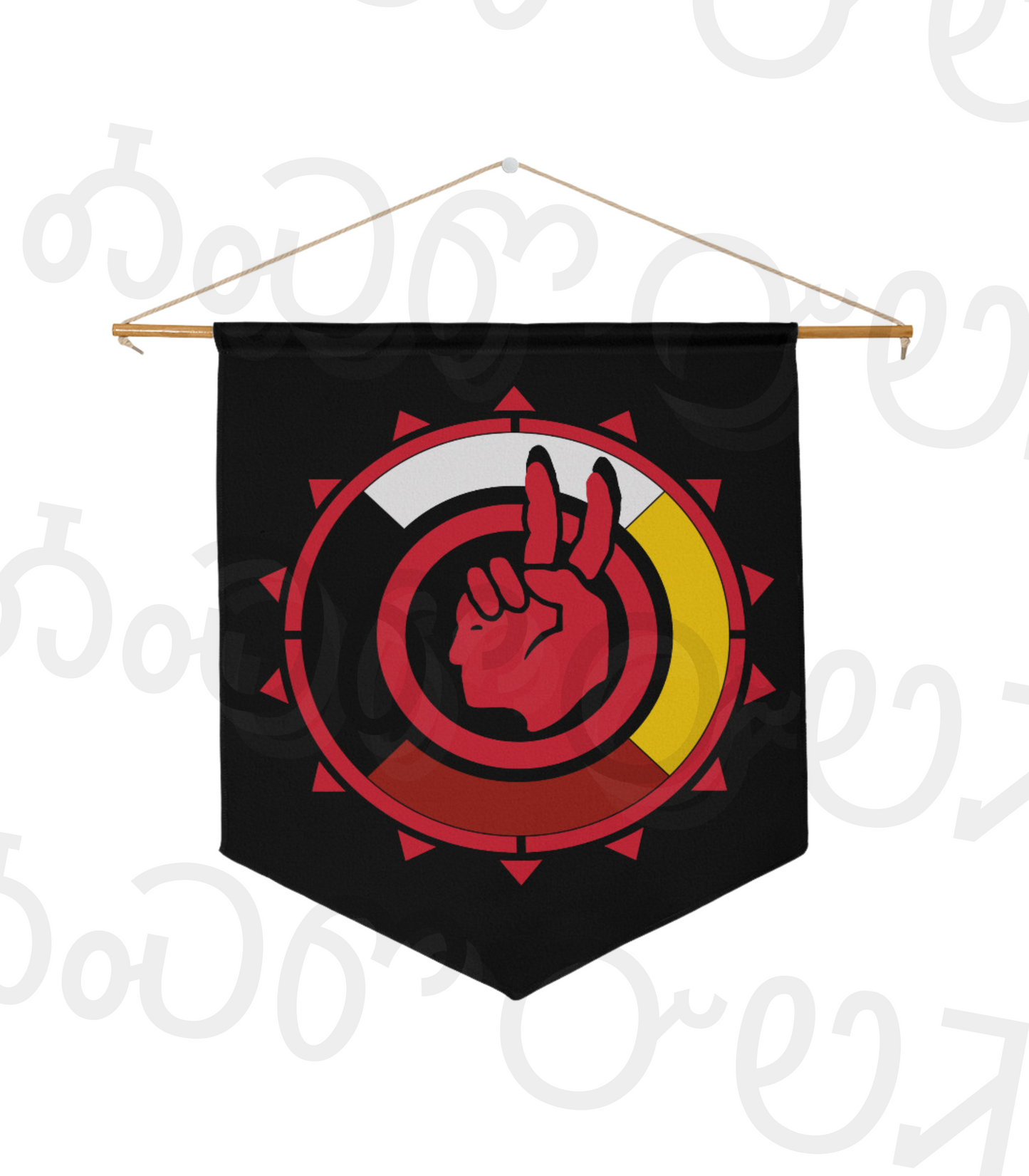 American Indian Movement (AIM) Wall Pennant