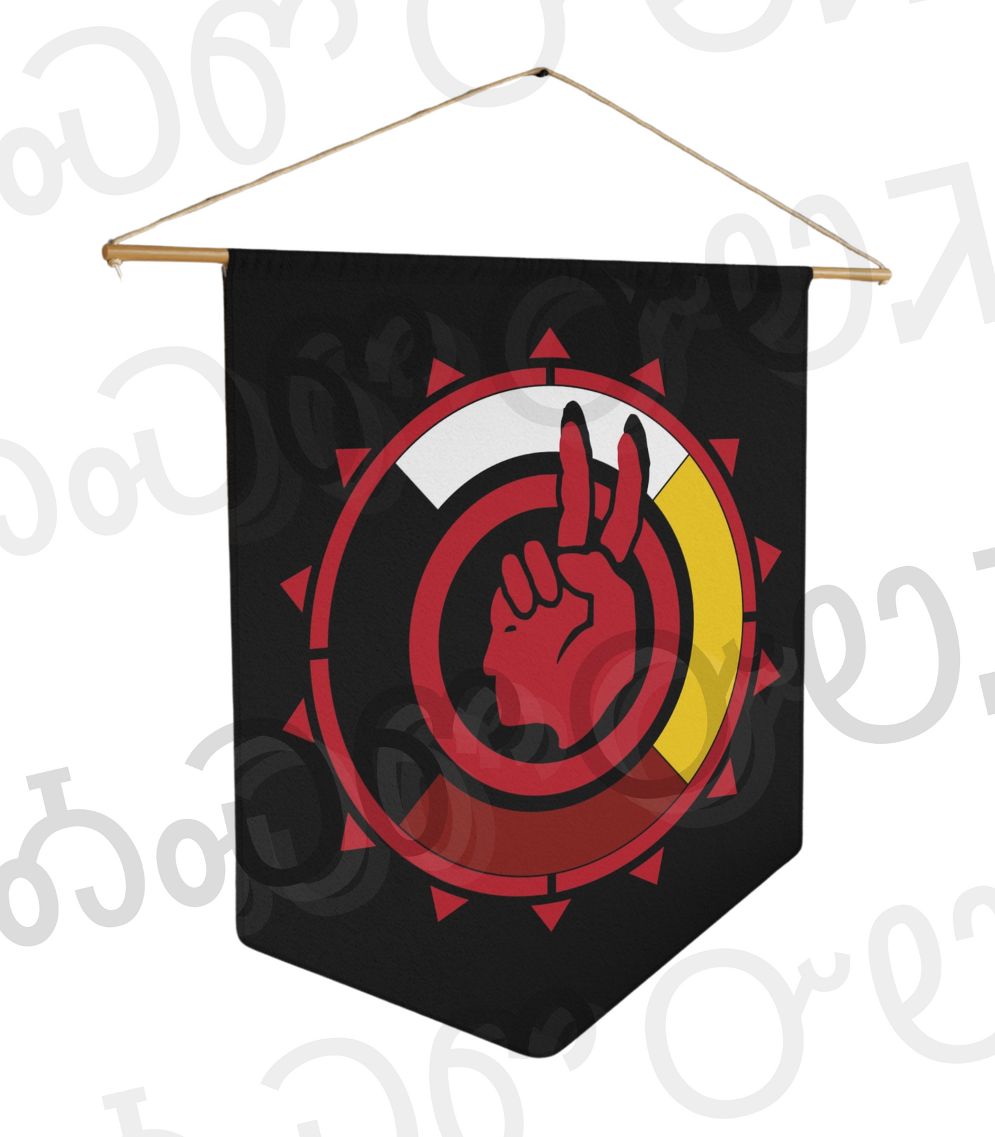 American Indian Movement (AIM) Wall Pennant
